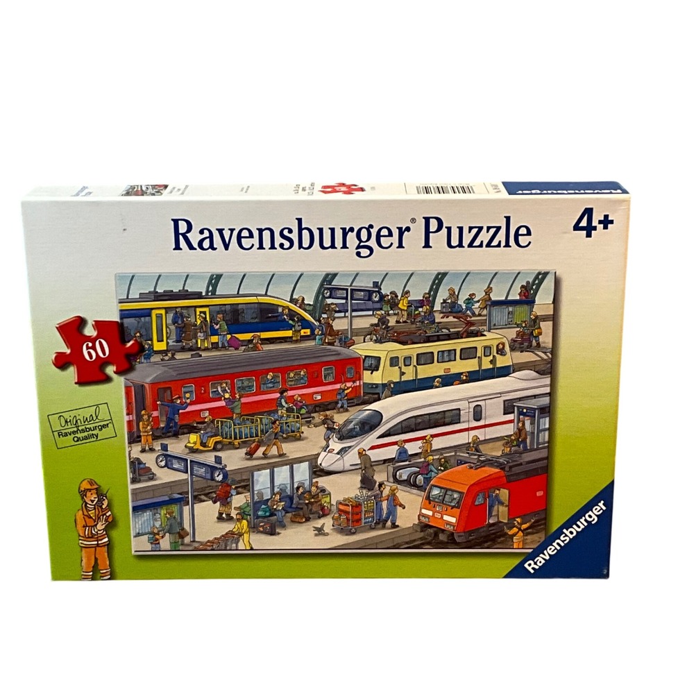 Ravensburger "Railway Station" 60 Pieces Complete